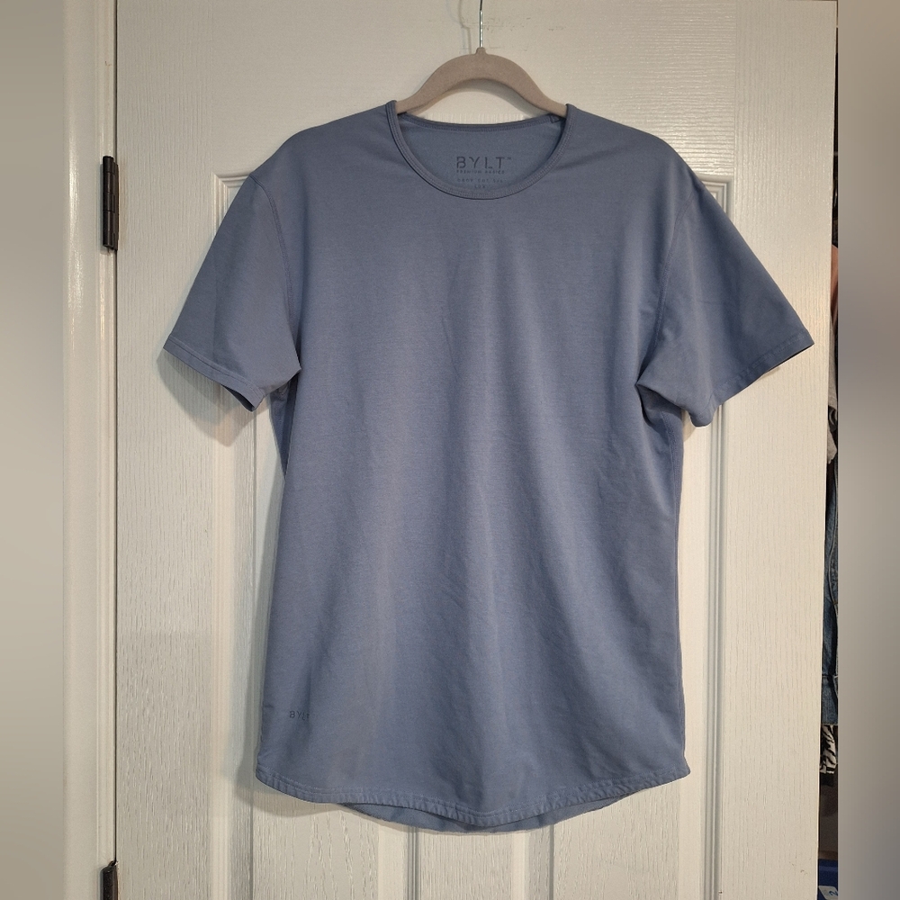 BYLT Basics Light Blue Short Sleeve Tee
